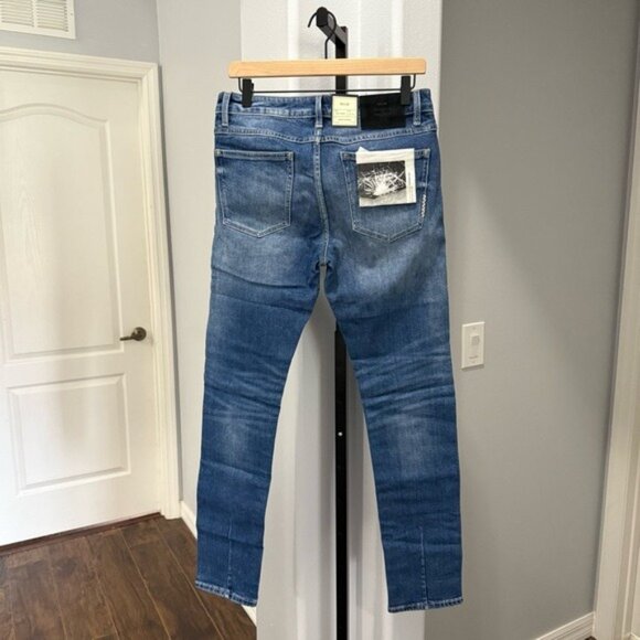 Neuw Denim Mens Iggy Skinny Jean Blue 30x32” Jeans NWT Organic Medium Wash - Picture 9 of 9